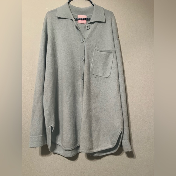 Crush. 100% Cashmere Cardigan/Button Down - Picture 2 of 9